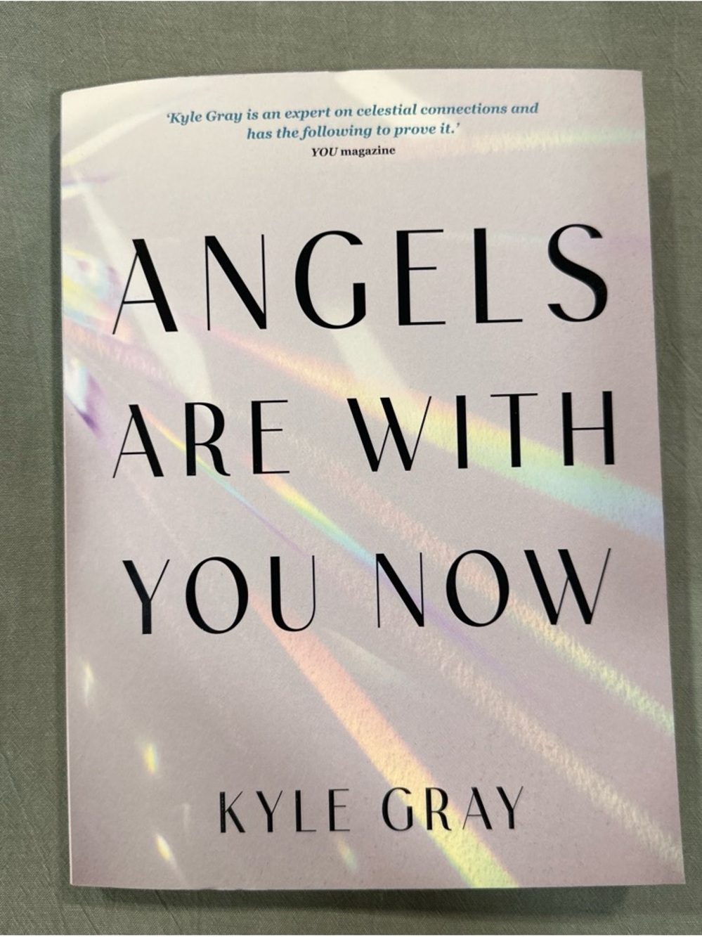 Angels Are With You Now by Kyle Gray - Iridescent Pink Cover